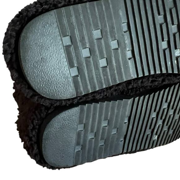 Roam Mini Boosh Faux Shearling Black Boots Size 39 - Picture 11 of 13